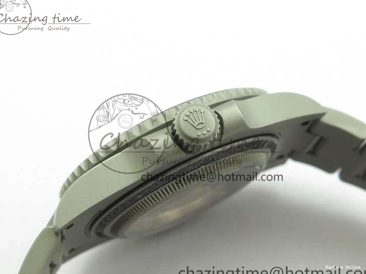 0522 Submariner 116610 Andrea Pirlo Sandblasted ROF Best Edition Carbon Bezel on Skeleton DIal SA TimelessDesign 2789